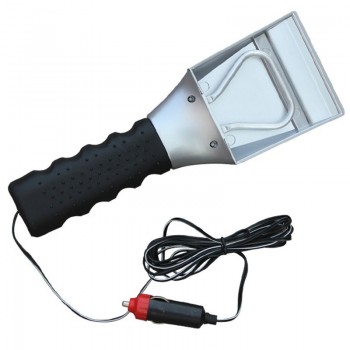 12V Electric Heated Ice Scraper Car Truck SUV Electric Heated  Snow Defrost Windshield Ice Snow Scraper Melter Shovel