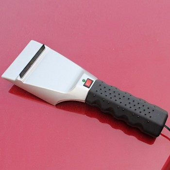 12V Electric Heated Ice Scraper Car Truck SUV Electric Heated  Snow Defrost Windshield Ice Snow Scraper Melter Shovel