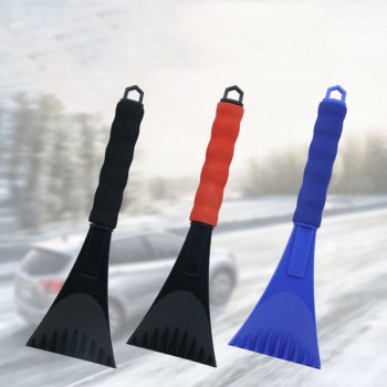 3 Colors Car Snow Ice Scraper Window Snowbrush Shovel Removal Brush Car Windscreen Clean Tools 9449