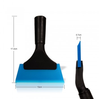 EHDIS Car Vinyl Film Wrap Long Handle Squeegee Windshield Snow Shovel Rubber Ice Scraper Window Tints Tool Sticker Glue Remover