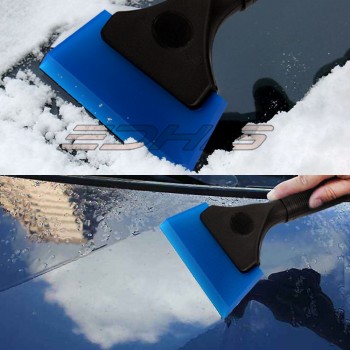 EHDIS Car Vinyl Film Wrap Long Handle Squeegee Windshield Snow Shovel Rubber Ice Scraper Window Tints Tool Sticker Glue Remover