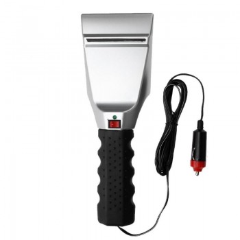 12V Electric Heated Car Ice Scraper Automobiles Cigarette Lighter Snow Removal Shovel Auto Windshield Glass Defrost Tools