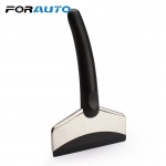 FORAUTO Car snow shovel Cleaning Tools Black Mini Emergency Scraper Plastic + Stainless Steel Car Accessories Snow Ice Removal