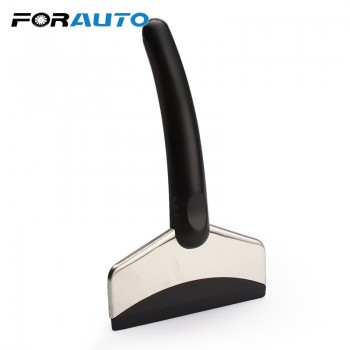 FORAUTO Car snow shovel Cleaning Tools Black Mini Emergency Scraper Plastic + Stainless Steel Car Accessories Snow Ice Removal