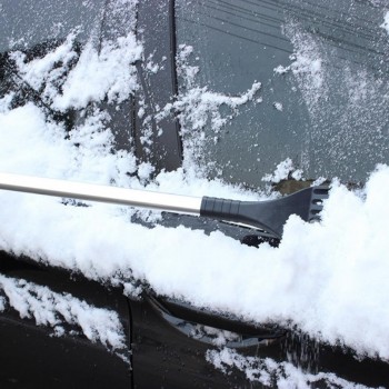 Car Snow Shovel Razor Scraper Window Glue Spare Air Remover Snow Ice Scraper Broom Snowbrush Shovel Removal Brush Z1017 DROPSHIP