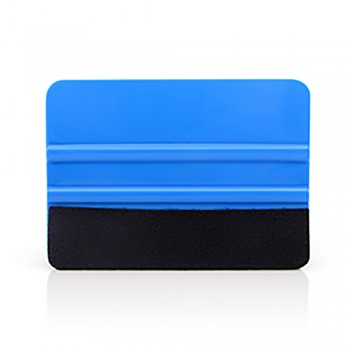 EHDIS 3D Carbon Fiber Felt Squeegee Car Wrapping Scraper With Fabric Cloth Vinyl Film Sticker Glue Remover Window Tints Tool