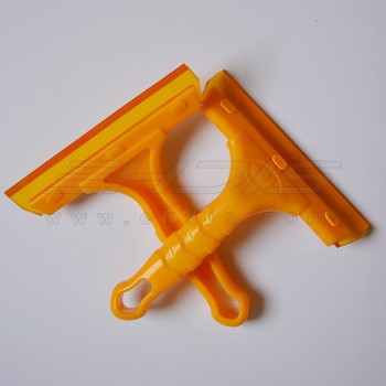 1Pcs ABS Hard Rubber Squeegee Tool with Handle and Rubber Edge for Car Wrapping Vinyl Tool A11