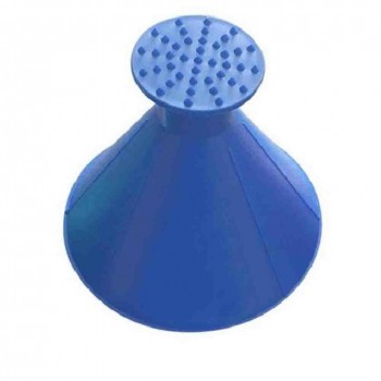 Car Ice Scraper Windshield Ice Scraper Snow Remover Car Supplies Cone Shaped For Winter Snow Cleaning
