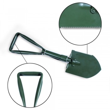Emergency Car Vehicle Metal Steel Snow Ice Mud Sand Folding Shovel Winter Spade