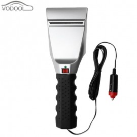 12V Electric Heated Car Ice Scraper Automobiles Cigarette Lighter Snow Removal Shovel Auto Windshield Glass Defrost Tools