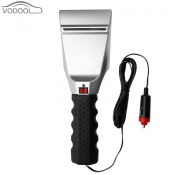 12V Electric Heated Car Ice Scraper Automobiles Cigarette Lighter Snow Removal Shovel Auto Windshield Glass Defrost Tools