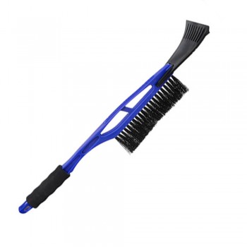 1pc 2 in 1 Ice Scraper Snow Shovel Brush for Auto Car Windshield Front Hood With Handle Ice Remove Clean Tool for Winter
