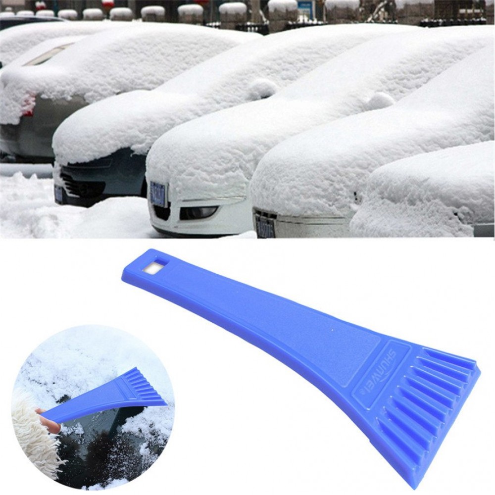 New Car Ice Scraper Snow brush Snowbrush 1pc 18x8cm Portable Cleaning Tool Ice Shovel Vehicle Car Windshield Snow Scraper Window