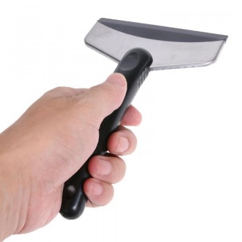 Stainless Steel Car Window Windshield Snow Removal Scraper Ice Shovel Window reversing rear view mirror Cleaning Brush Winter