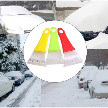 Wholesale droshipping  car-styling Car vehicle Snow Ice Scraper SnoBroom Snowbrush Shovel Removal Brush Winter