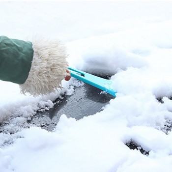 Mini Portable Car Windshield Ice scraper Vehicle Snow Shovel Removal Brush Car Windscreen Clean Tools