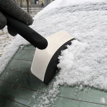 Car Ice Scraper Car-styling Vehicle Auto Snow Cleaning Remover Windshield Shovel Handheld Ice Scraper Brush Scraper Ijsschraper