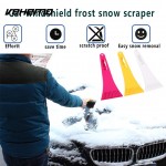 Ice Scraper Snow Scraper Lightweight Car Scraper Removal Tool Automobile Random Color Portable Premium