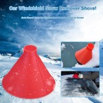 Magic Cone Shaped Ice Scraper Shovel Remover Outdoor Car Winter Window Windshield Snow Ice Shovel Removal Auto Cleaning Tools