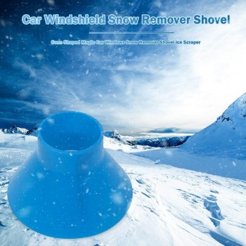 Magic Cone Shaped Ice Scraper Shovel Remover Outdoor Car Winter Window Windshield Snow Ice Shovel Removal Auto Cleaning Tools