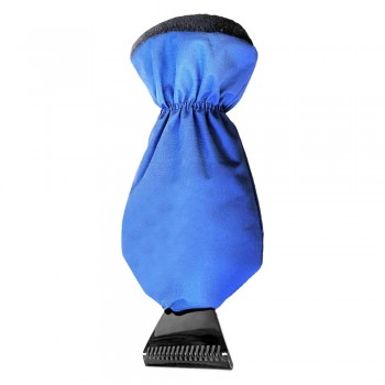 Car Vehicle Durable Warm Gloves Scraper Snow Ice Brush Shovel Removal For Winter warm gloves defrost snow shovel 12.8