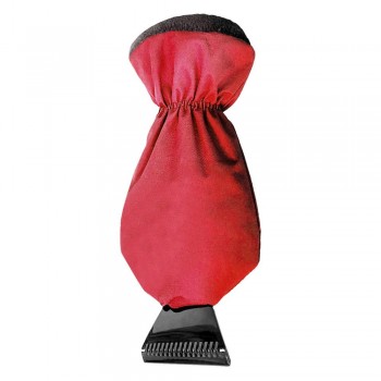 Car Vehicle Durable Warm Gloves Scraper Snow Ice Brush Shovel Removal For Winter warm gloves defrost snow shovel 12.8