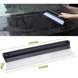 Glass Water Scraper Car Cleaning Tool Window Snow Shovel Ice Tool Silicone Scraping Wiping Defrost Deicing Removal Rain Wate