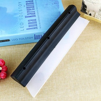 Glass Water Scraper Car Cleaning Tool Window Snow Shovel Ice Tool Silicone Scraping Wiping Defrost Deicing Removal Rain Wate