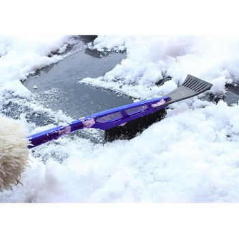 Multifunctional Long Handle Cleaning Shovel Snow Brush Car Ice Convenient practical. Scraper Blue, Red Removal