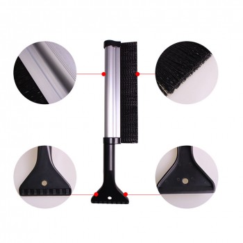 Portable  Extendable Car Auto Ice Scraper Shovel Snow Brush Removal Cleaning Tool DXY88