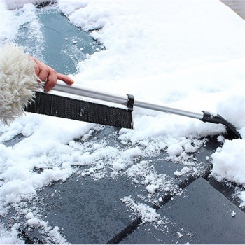 New CARPRIE 1PC Extendable Car Auto Ice Scraper Shovel Snow Brush Removal Cleaning Tool Ice Scraper Brush Tool