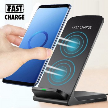 Qi Wireless Charger Stand Fast Charging Charger As Mobile Phone Stand Support For Samsung Galaxy S9/8/7 IPhone X/8