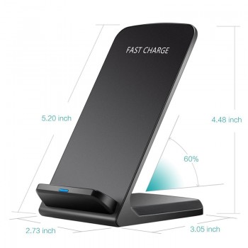 Qi Wireless Charger Stand Fast Charging Charger As Mobile Phone Stand Support For Samsung Galaxy S9/8/7 IPhone X/8