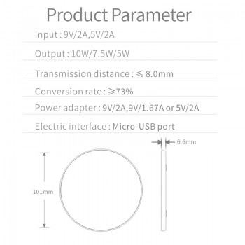 Qi Fast Charging Pad For Huawei Mate 20 Pro P30 Pro LG V30 V30S V35 V40 V50 G8 G8S ThinQ Wireless Charger Power Phone Accessory