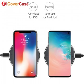 Qi Fast Charging Pad For Huawei Mate 20 Pro P30 Pro LG V30 V30S V35 V40 V50 G8 G8S ThinQ Wireless Charger Power Phone Accessory