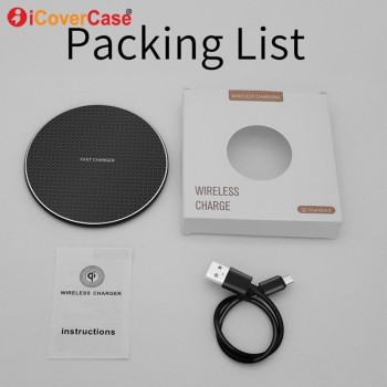 Qi Fast Charging Pad For Huawei Mate 20 Pro P30 Pro LG V30 V30S V35 V40 V50 G8 G8S ThinQ Wireless Charger Power Phone Accessory