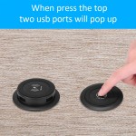 Cool Embedded Wireless Charger For Huawei Xiaomi IPhone 11 Samsung S10 Desk Counter Desktop Bedside Table Office Phone Charger