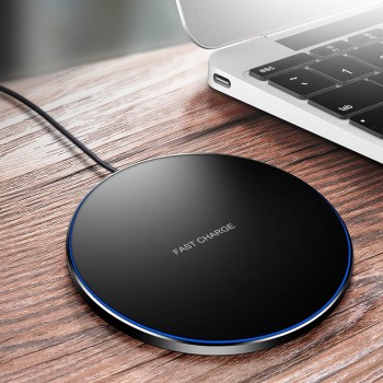 DCAE 10W Wireless Charger Pad Qi Quick Charge USB Fast Charging For iPhone X XR XS 8 Plus Samsung S10 S9 S8 Note 9 8 Xiaom Mi 9