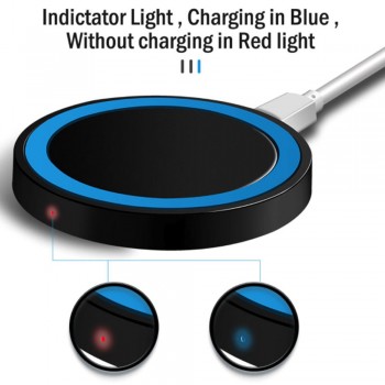 5W Qi Wireless Charger Wireless for Samsung s7 s6 edge iphone 8plus x Universal Charger Charging Pad for Xiaomi mi Huawei Nokia