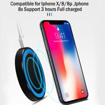 5W Qi Wireless Charger Wireless for Samsung s7 s6 edge iphone 8plus x Universal Charger Charging Pad for Xiaomi mi Huawei Nokia