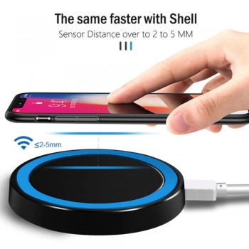 5W Qi Wireless Charger Wireless for Samsung s7 s6 edge iphone 8plus x Universal Charger Charging Pad for Xiaomi mi Huawei Nokia