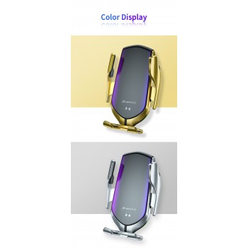 DCAE Car Phone Holder Automatic Clamping 10W Qi Wireless Charger Fast Charging for iPhone X XS XR 8 11 Samsung S10 S9 S8 Note 10