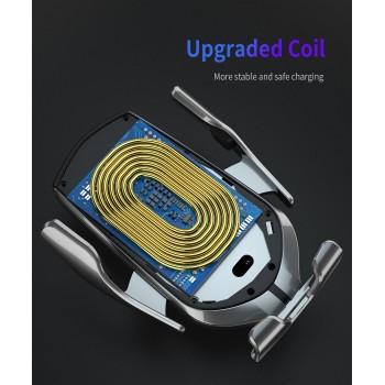 DCAE Car Phone Holder Automatic Clamping 10W Qi Wireless Charger Fast Charging for iPhone X XS XR 8 11 Samsung S10 S9 S8 Note 10