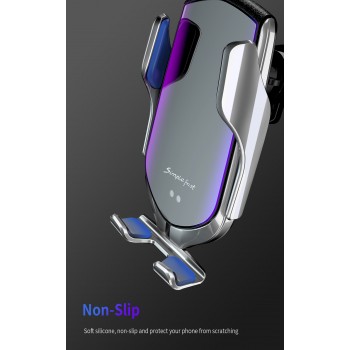 DCAE Car Phone Holder Automatic Clamping 10W Qi Wireless Charger Fast Charging for iPhone X XS XR 8 11 Samsung S10 S9 S8 Note 10
