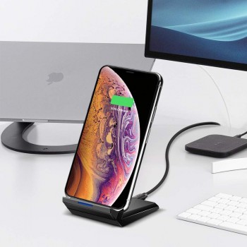 15W Qi Fast Wireless Charger For Samsung S10 9 plus Note10 iPhone Xr 11 Pro Max 8Plus HUAWEI P30 Pro Xiaomi Mi9 Charging Station