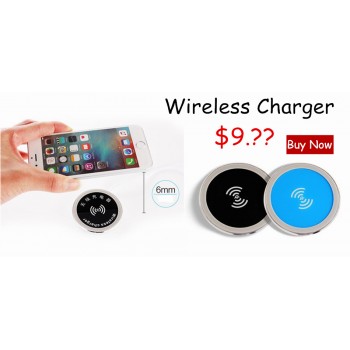 Built in Desktop Device Qi Fast Wireless Charger 15W 10W 7.5W or 5W Quick Charger 3.0 Embedded Caricabatter Tipe C Chargeur