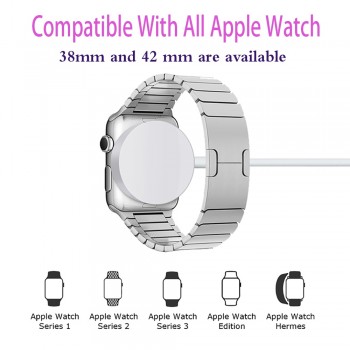 BSYDZKJGS Charger for Apple Watch Charger Wireless Magnetic Charging USB Cable 1M Adapter for Apple Watch Series 4 3 2 1Cable