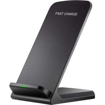 Qi Wireless Charger 10W Fast Charging Stand for iphone 8 plus X XS Samsung S8 S9 Fast Charger Phone Holder for Xiaomi huawei