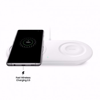 25W QI Wireless Charger Duo Pad Fast Charging Charge for Samsung Galaxy S7 S8 S9 S10 Plus S10e Note 8 Watch for Huawei Mate20pro