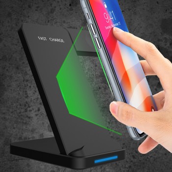 10W Qi Wireless Charger For iPhone XS XR X 8 Plus 2 in 1 Fast Charging Dock For Apple Watch iwatch 4 3 2 For Samsung S9 S8